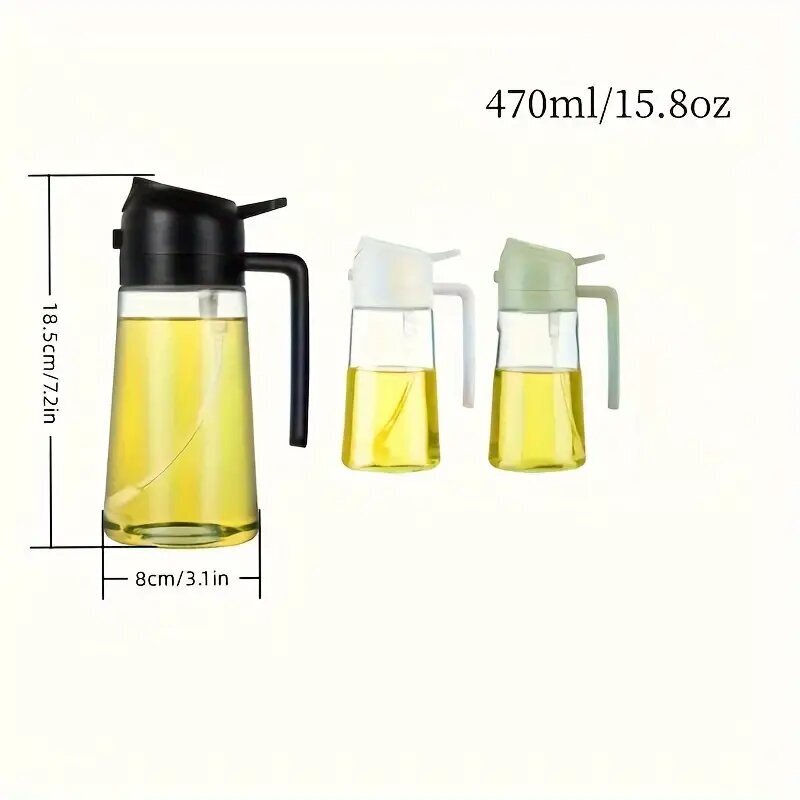 490 ml aliejaus dozavimo buteliukas