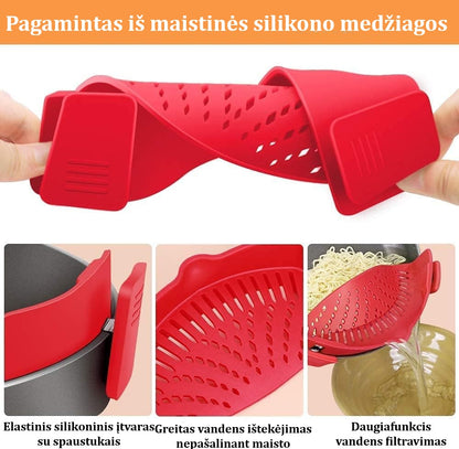 Reguliuojamas Užsegamas Sietelis