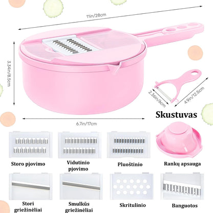 Daugiafunkcis Daržovių Smulkintuvas