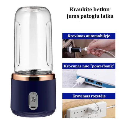 USB Įkraunamas Nešiojamas Maišytuvas