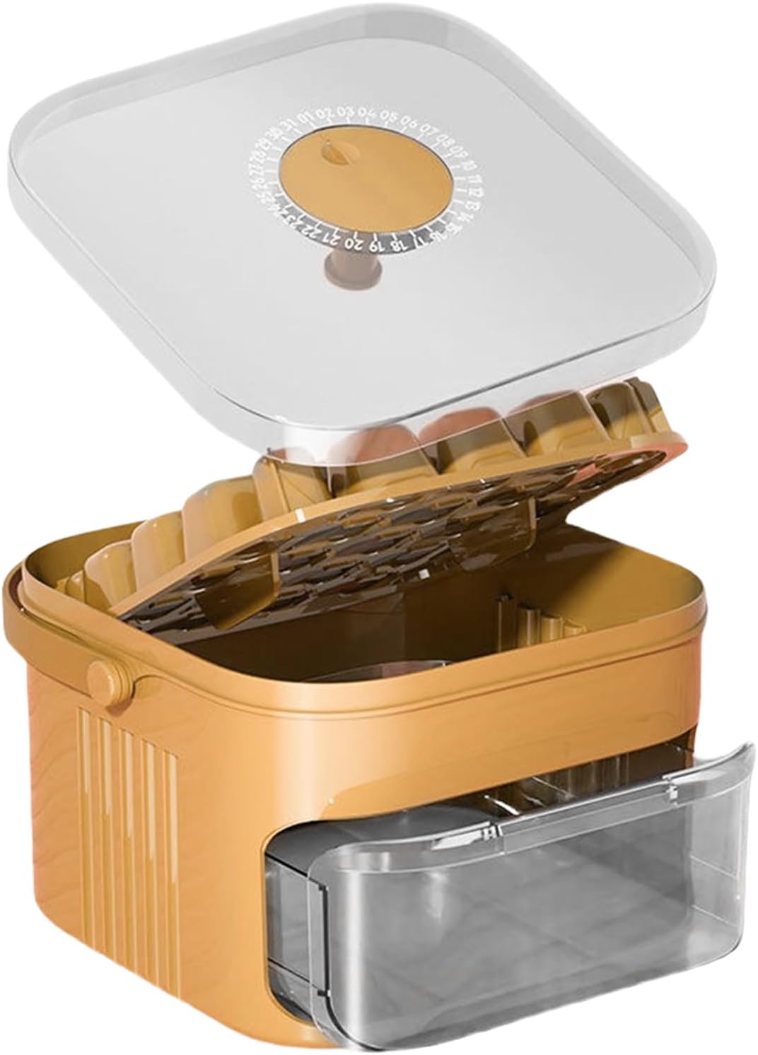 Ledukų Padėklas Su Dviguba Talpykla