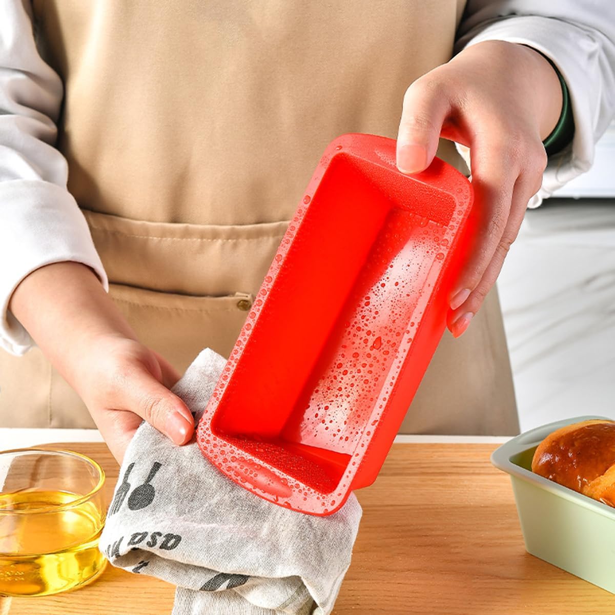 Silikoninių Keksiukų Formų Rinkinys 2 vnt