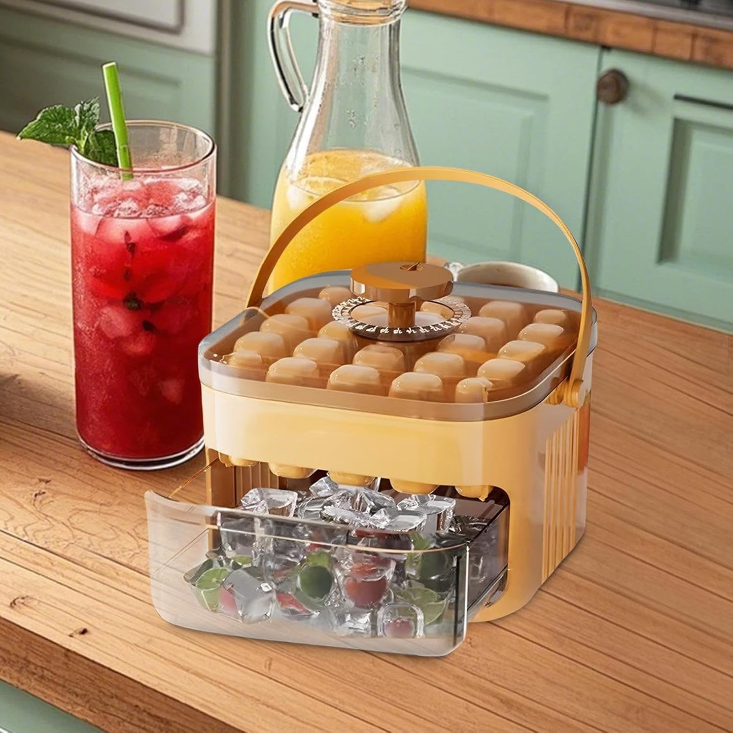 Ledukų Padėklas Su Dviguba Talpykla