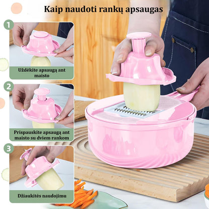 Daugiafunkcis Daržovių Smulkintuvas