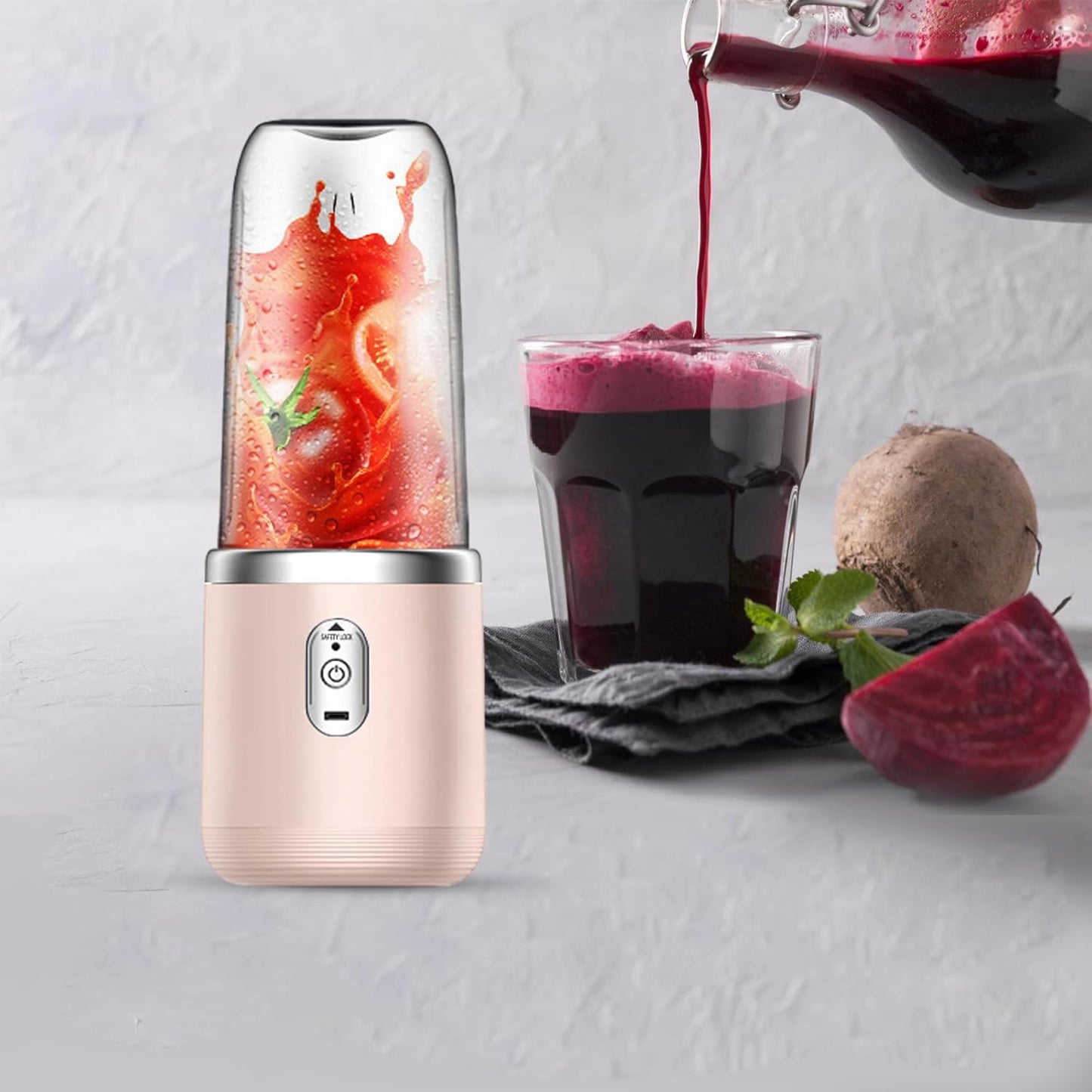 USB Įkraunamas Nešiojamas Maišytuvas