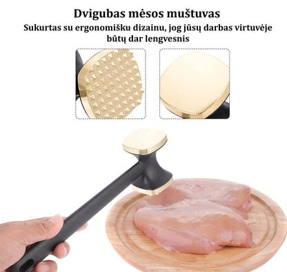 Dvigubas Mėsos Plaktukas