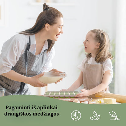 Ledo kubelių formelės - 4 vnt