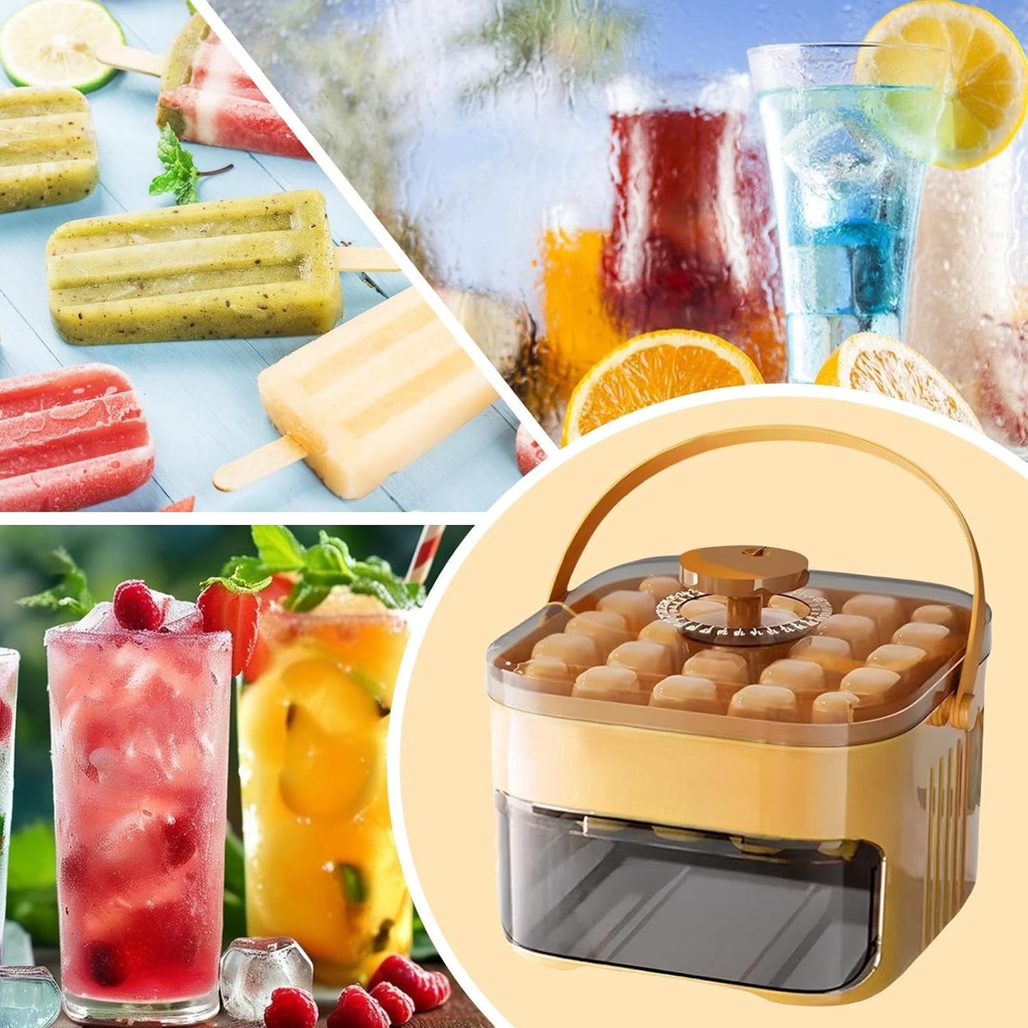 Ledukų Padėklas Su Dviguba Talpykla