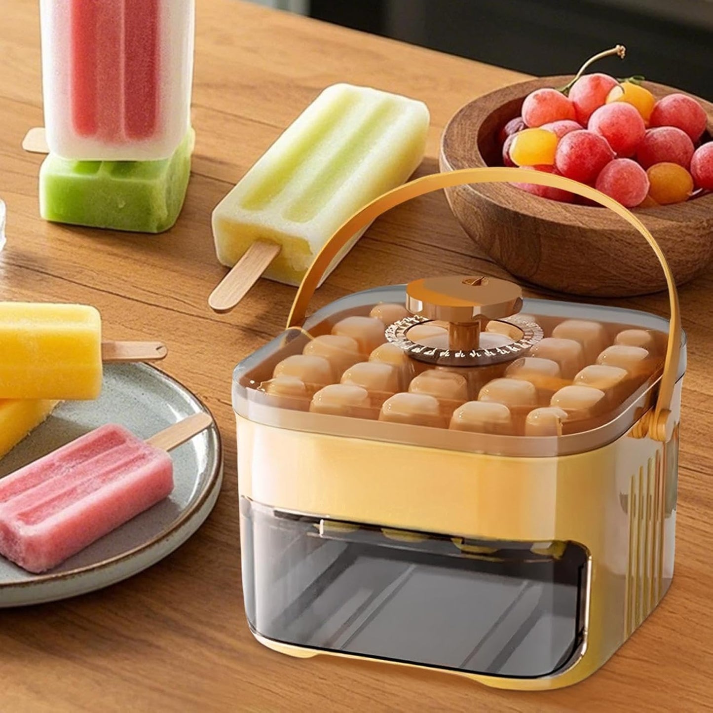 Ledukų Padėklas Su Dviguba Talpykla