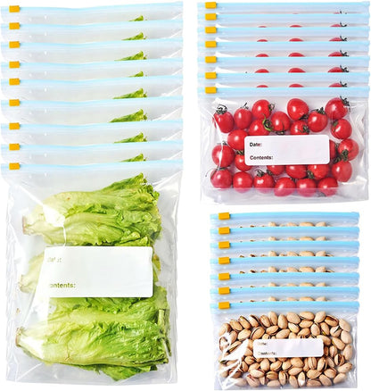 Hermetiškų Maisto Laikymo Maišelių Komplektas 50 vnt