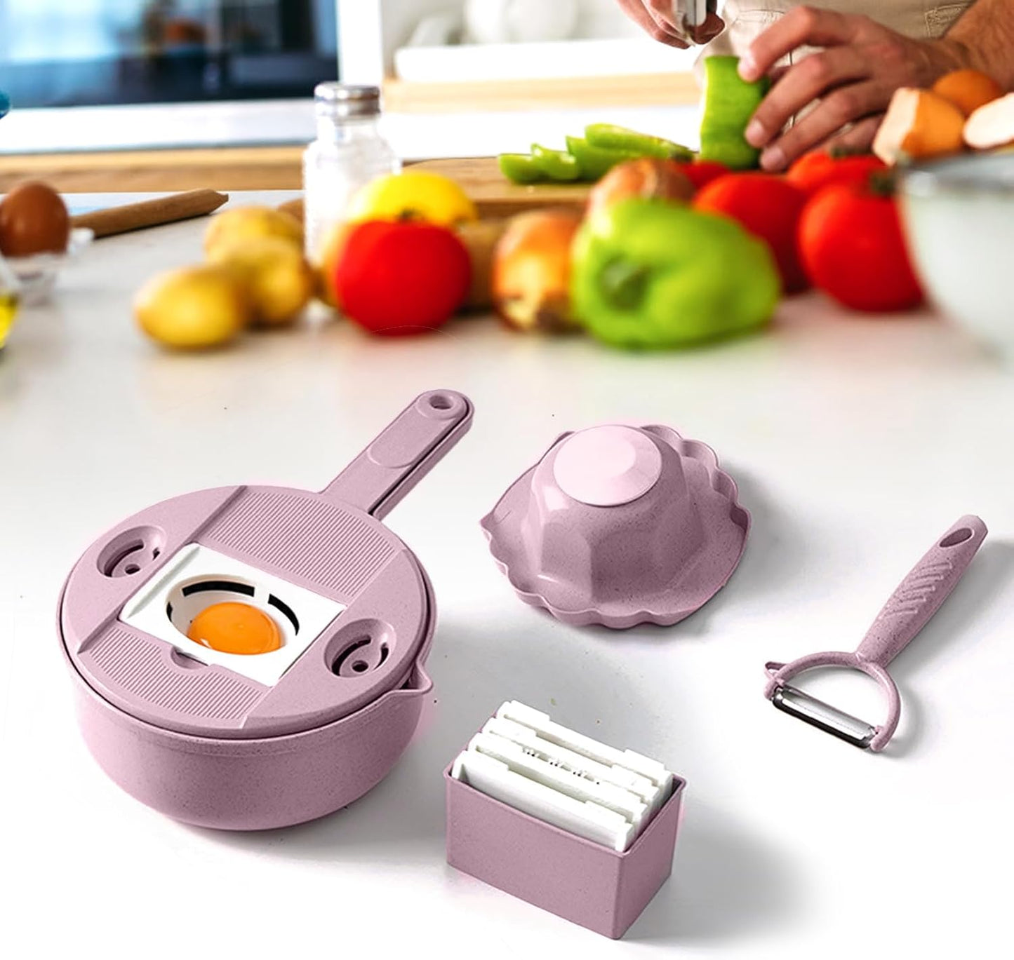 Daugiafunkcis Daržovių Smulkintuvas