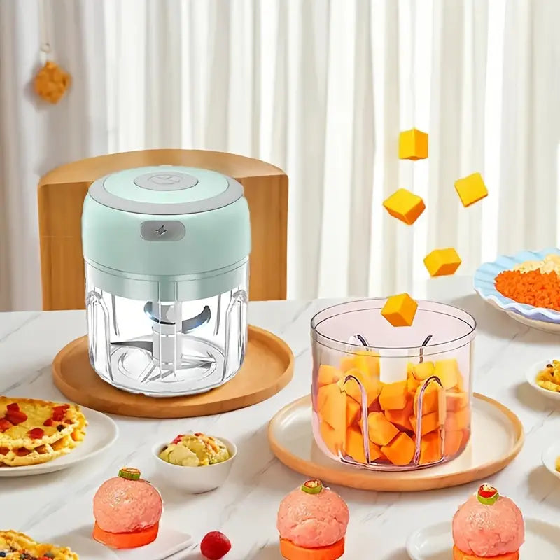 USB Įkraunamas Mini Maisto Smulkintuvas