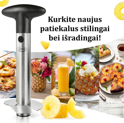 Ananaso pjaustymo įrankis 3-in-1