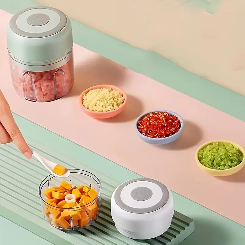 USB Įkraunamas Mini Maisto Smulkintuvas