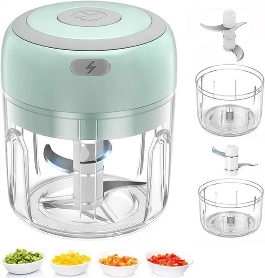 USB Įkraunamas Mini Maisto Smulkintuvas