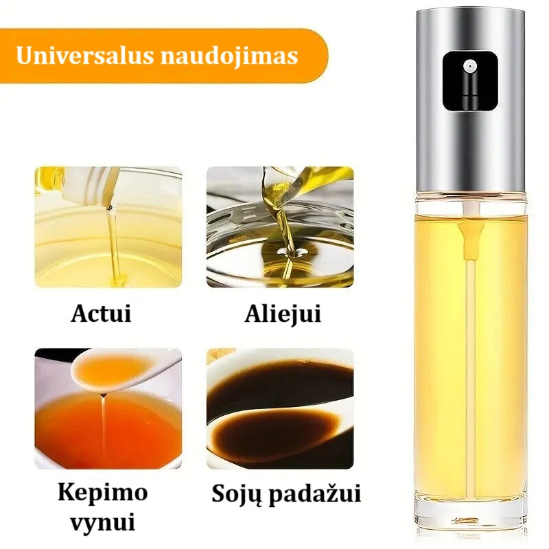 Stiklinis Aliejaus Purkštuvas – 200 ml