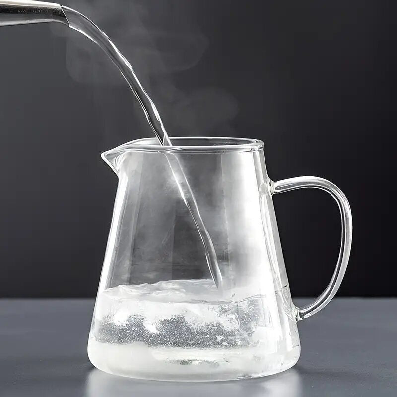 750 ml karščiui atsparus stiklinis arbatinukas