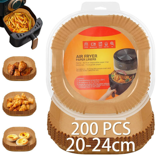 Oro gruzdintuvės kepimo popierius – 200 vnt.